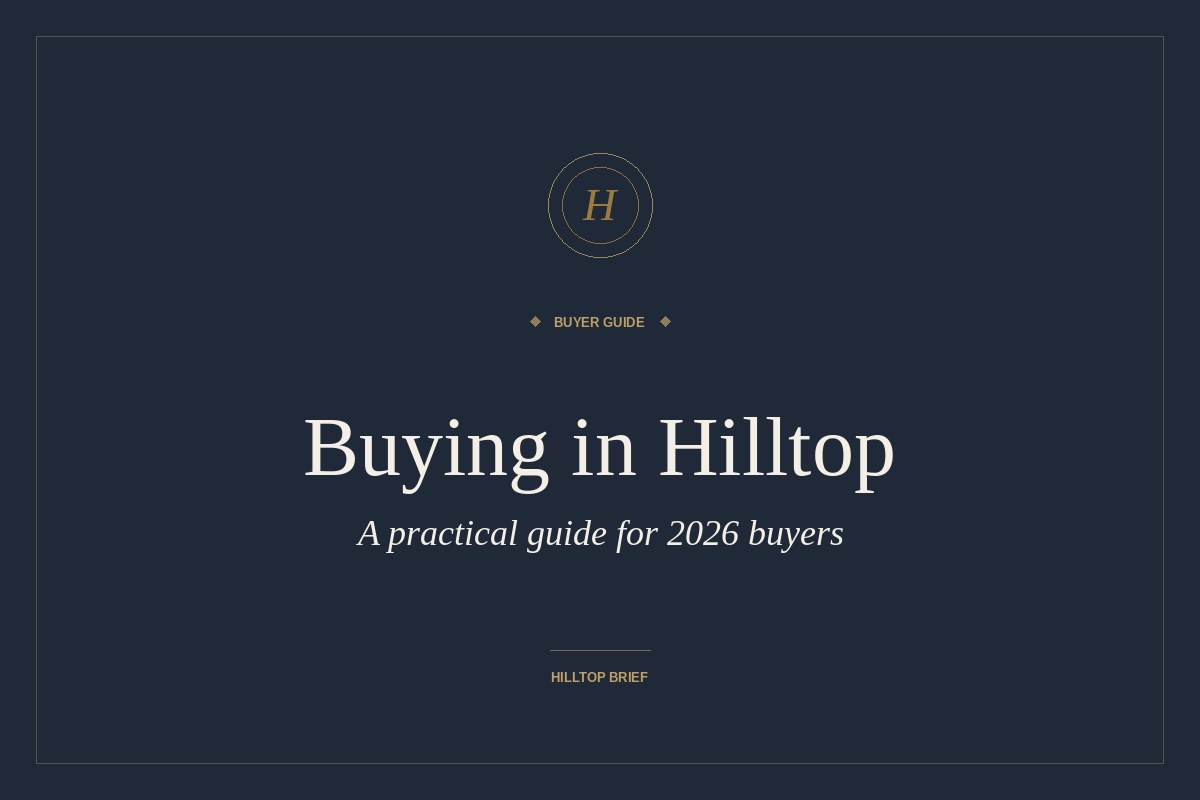 Buyer's guide to purchasing a home in Hilltop, Denver